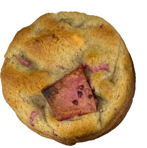 Raspberry Pistachio cookie
